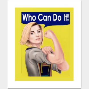 Who Can Do It! Posters and Art